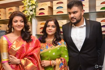 Kajal Aggarwal Launches Trisha Designer Store